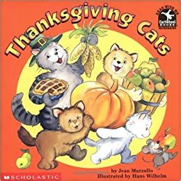 thanksgiving cats read with me cartwheel books scholastic paperback Reader